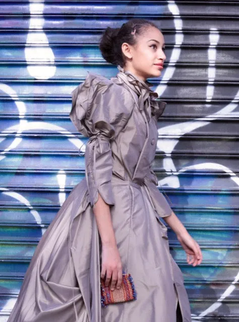 1980's Vivienne Westwood Couture Gold Label Taffeta Dress - SOLD