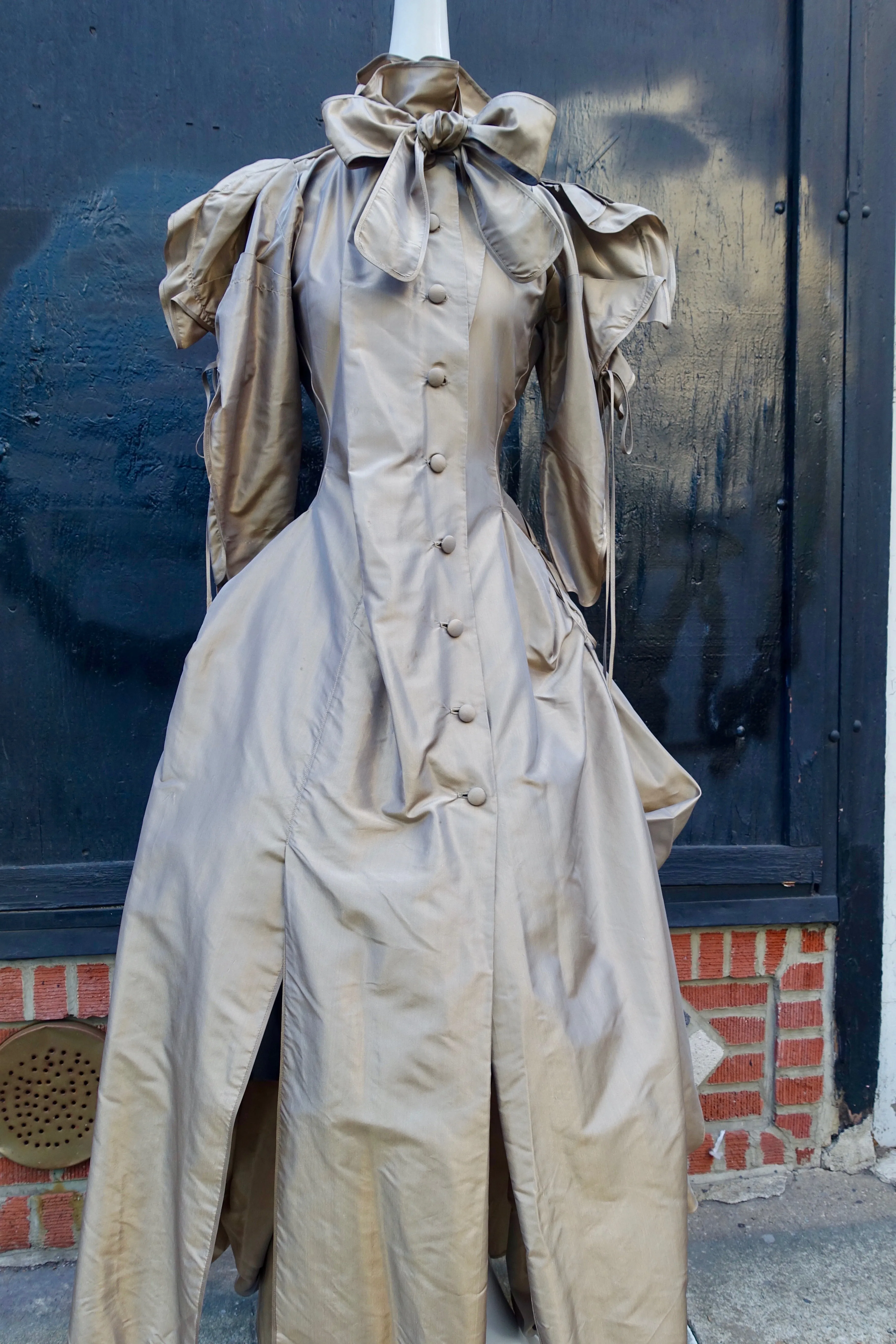 1980's Vivienne Westwood Couture Gold Label Taffeta Dress - SOLD