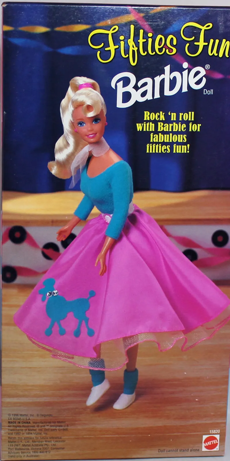 1996 Fifties Fun Barbie (15820)