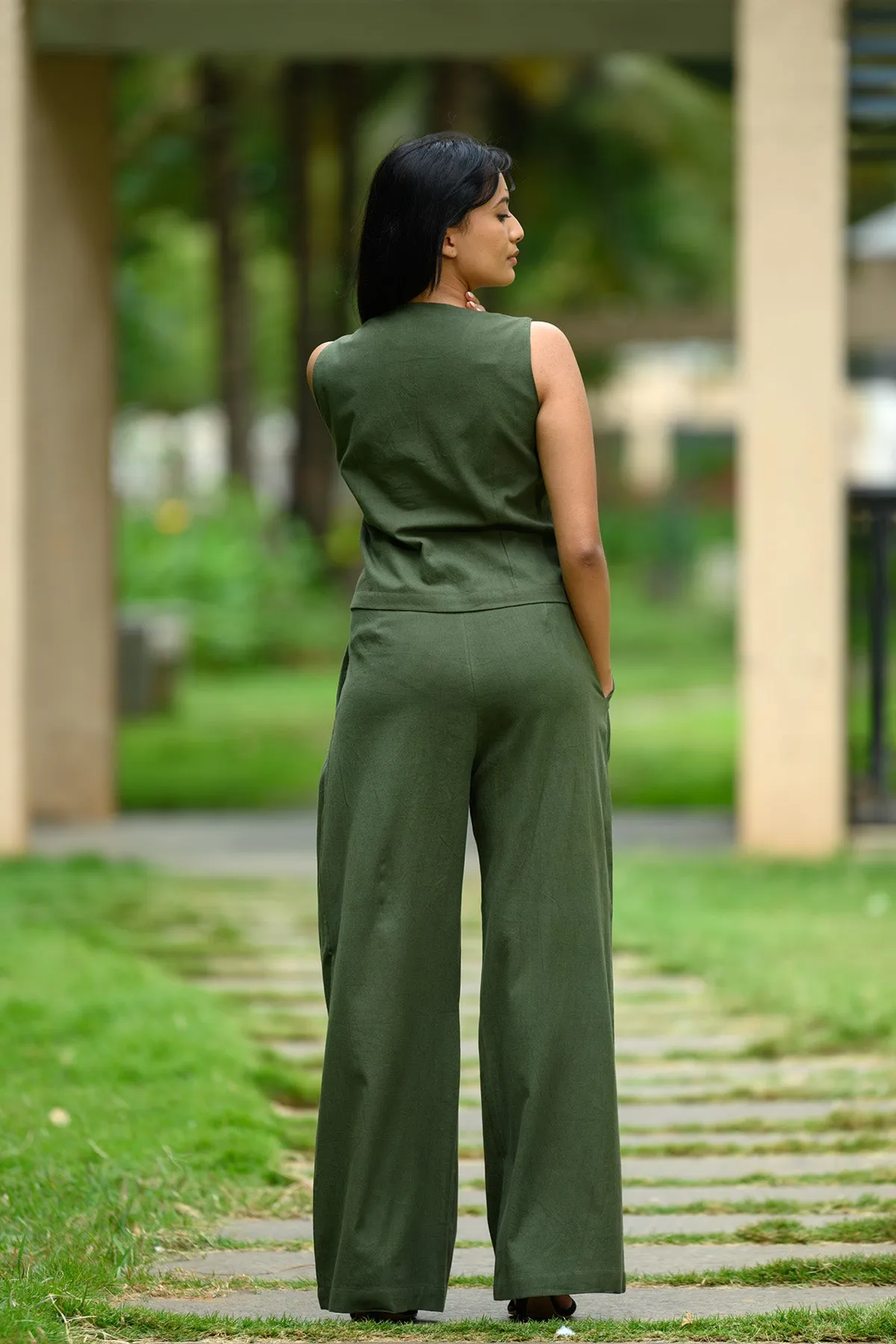 Amber Co-ord Set - Green