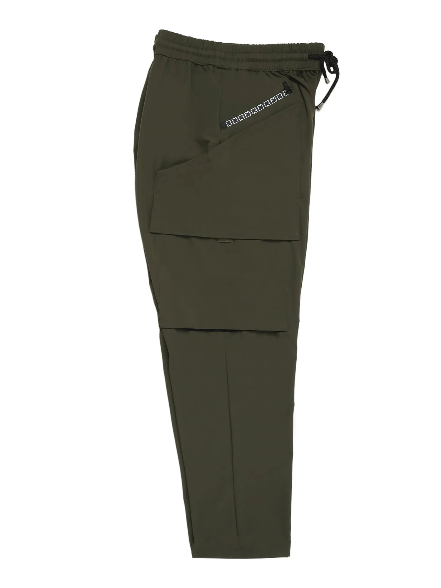 Army Green Functional Cargo Male Pants