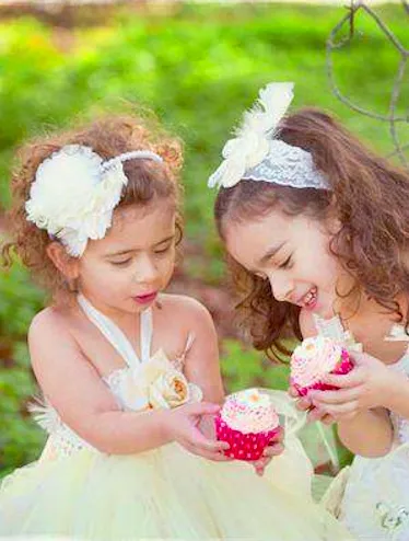 Baby & Girl Flower Girl Vintage Inspired Tutu Dress - TUFW08