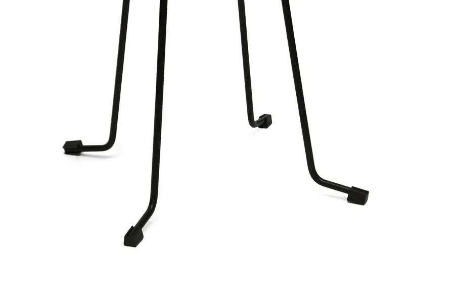 Baxton Studio Chronos Black Metal Coat Stand