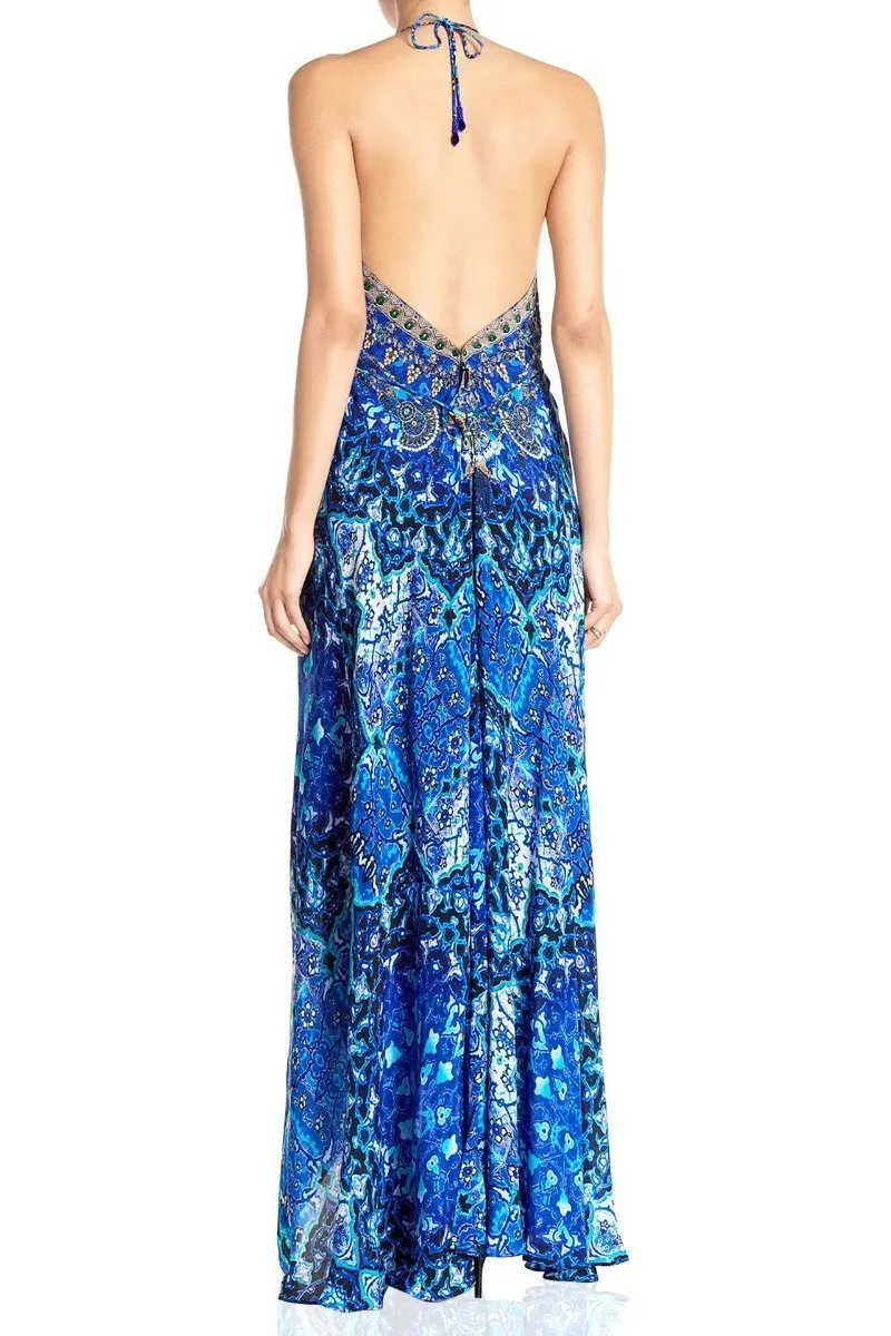 Bohemian Backless Long Dress