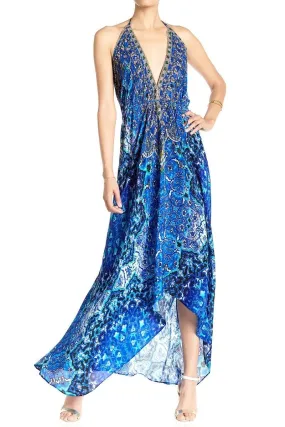 Bohemian Backless Long Dress