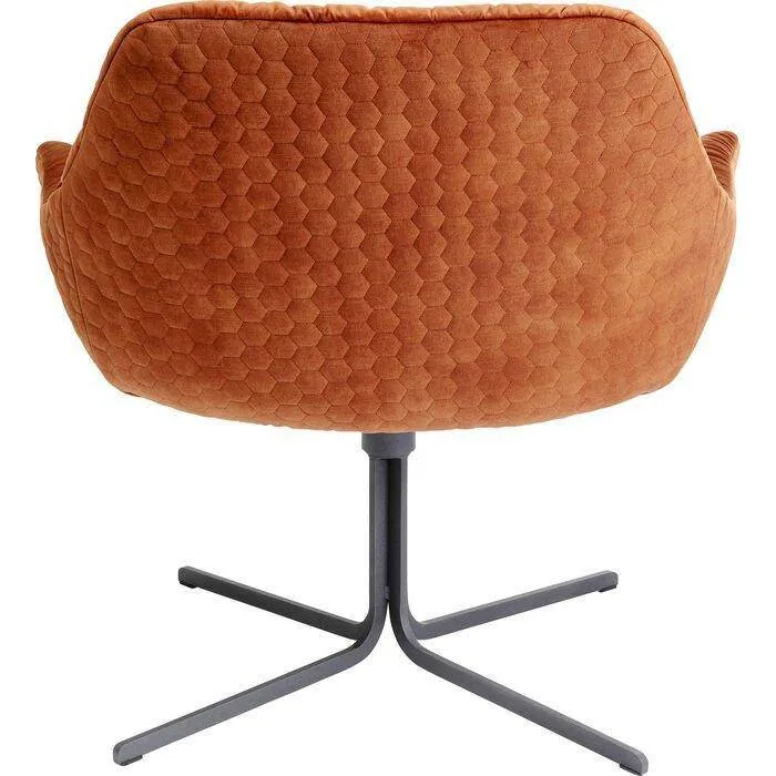 Bristol Velvet Swivel Armchair