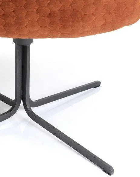 Bristol Velvet Swivel Armchair