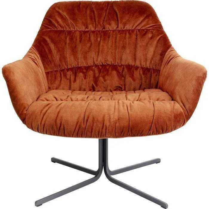 Bristol Velvet Swivel Armchair