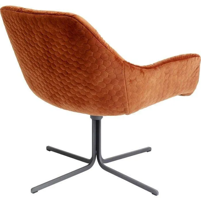 Bristol Velvet Swivel Armchair