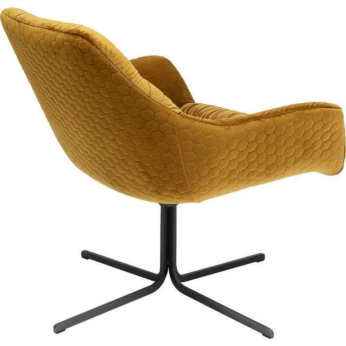 Bristol Velvet Swivel Armchair