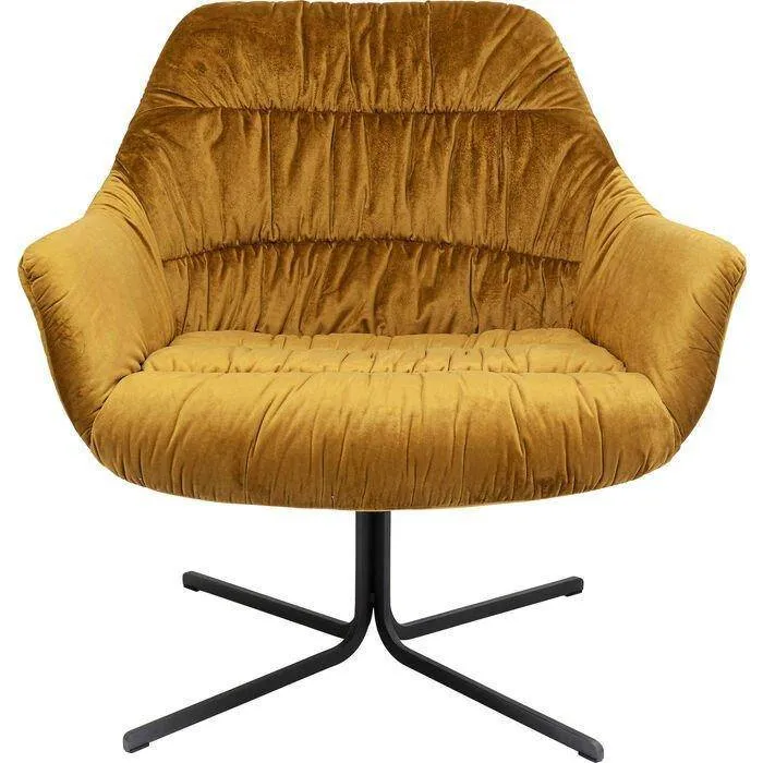 Bristol Velvet Swivel Armchair