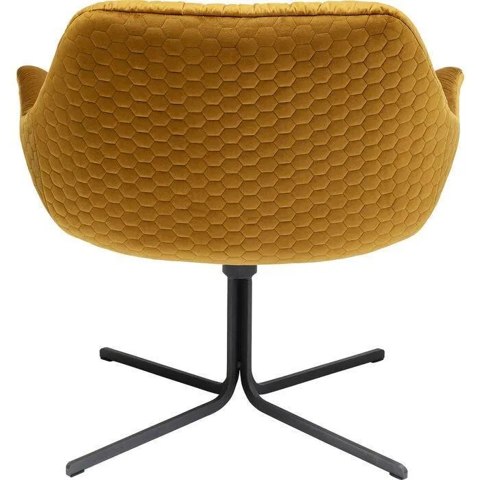 Bristol Velvet Swivel Armchair