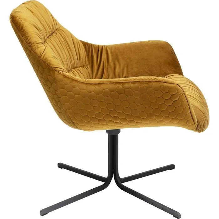 Bristol Velvet Swivel Armchair