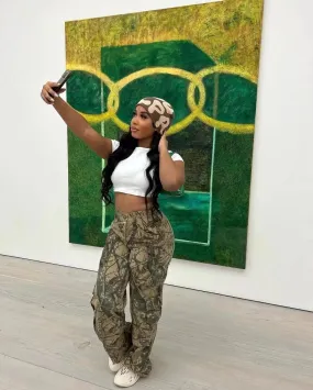 Camo Khaki Cargos