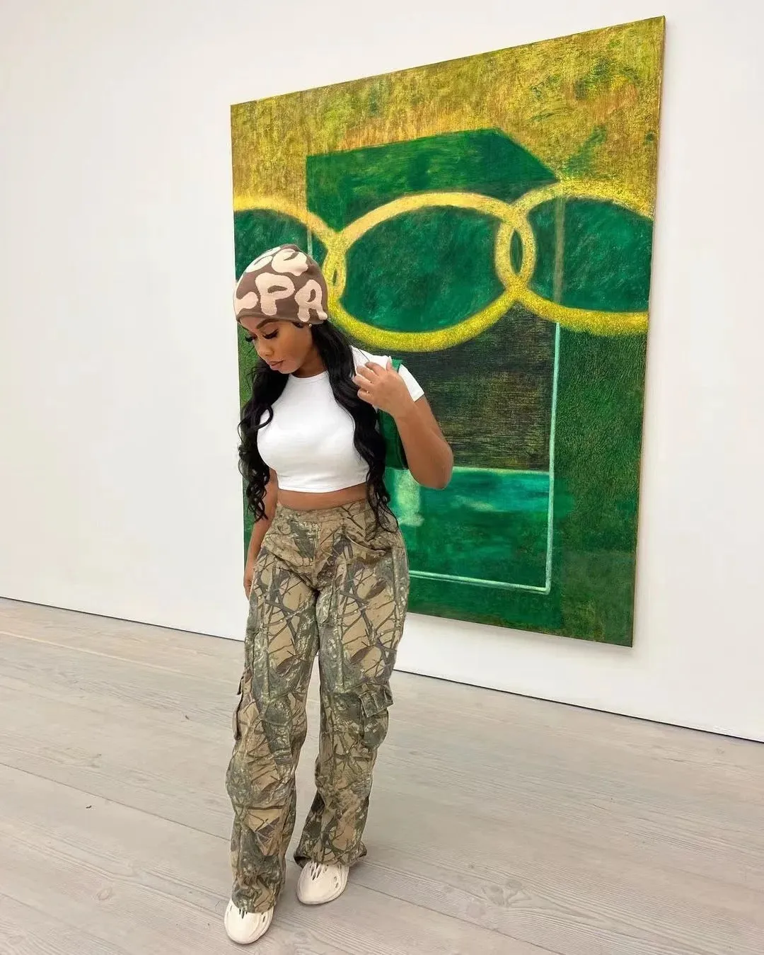 Camo Khaki Cargos