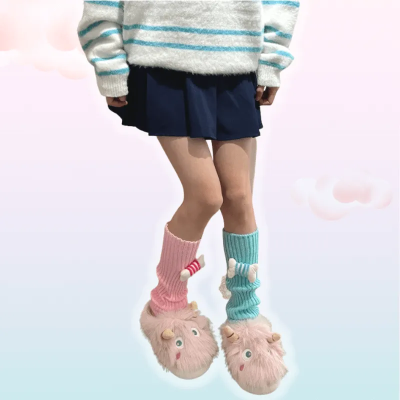 Candy bones y2k leg warmers