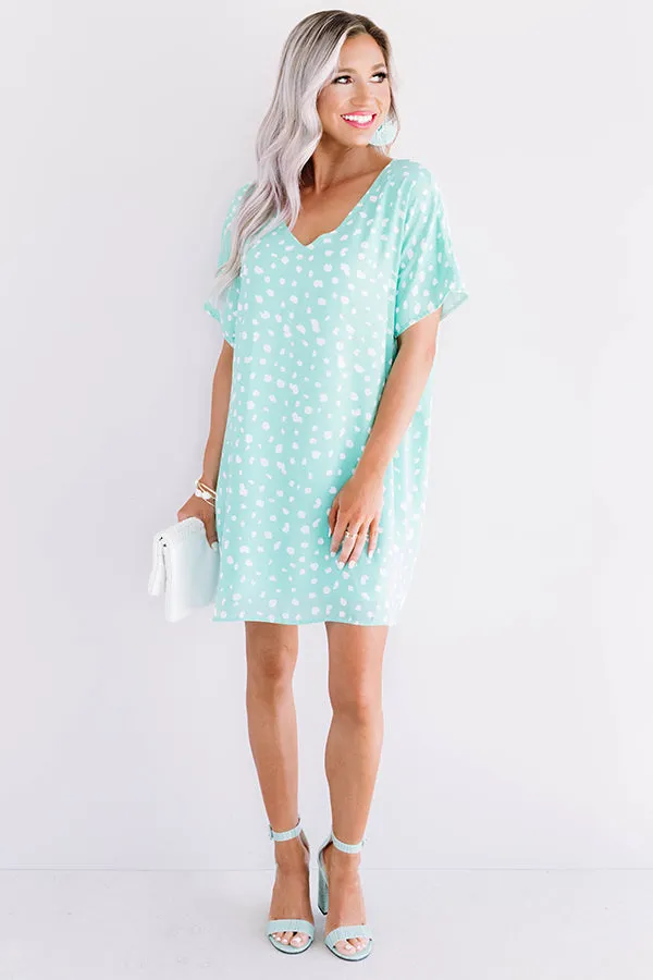 Coastal Breeze Leopard Shift Dress