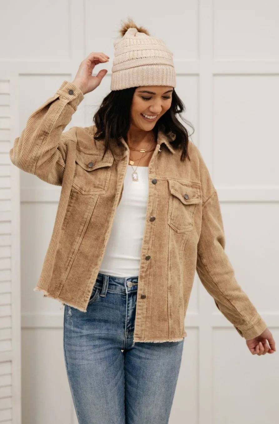 Cool In Corduroy Jacket