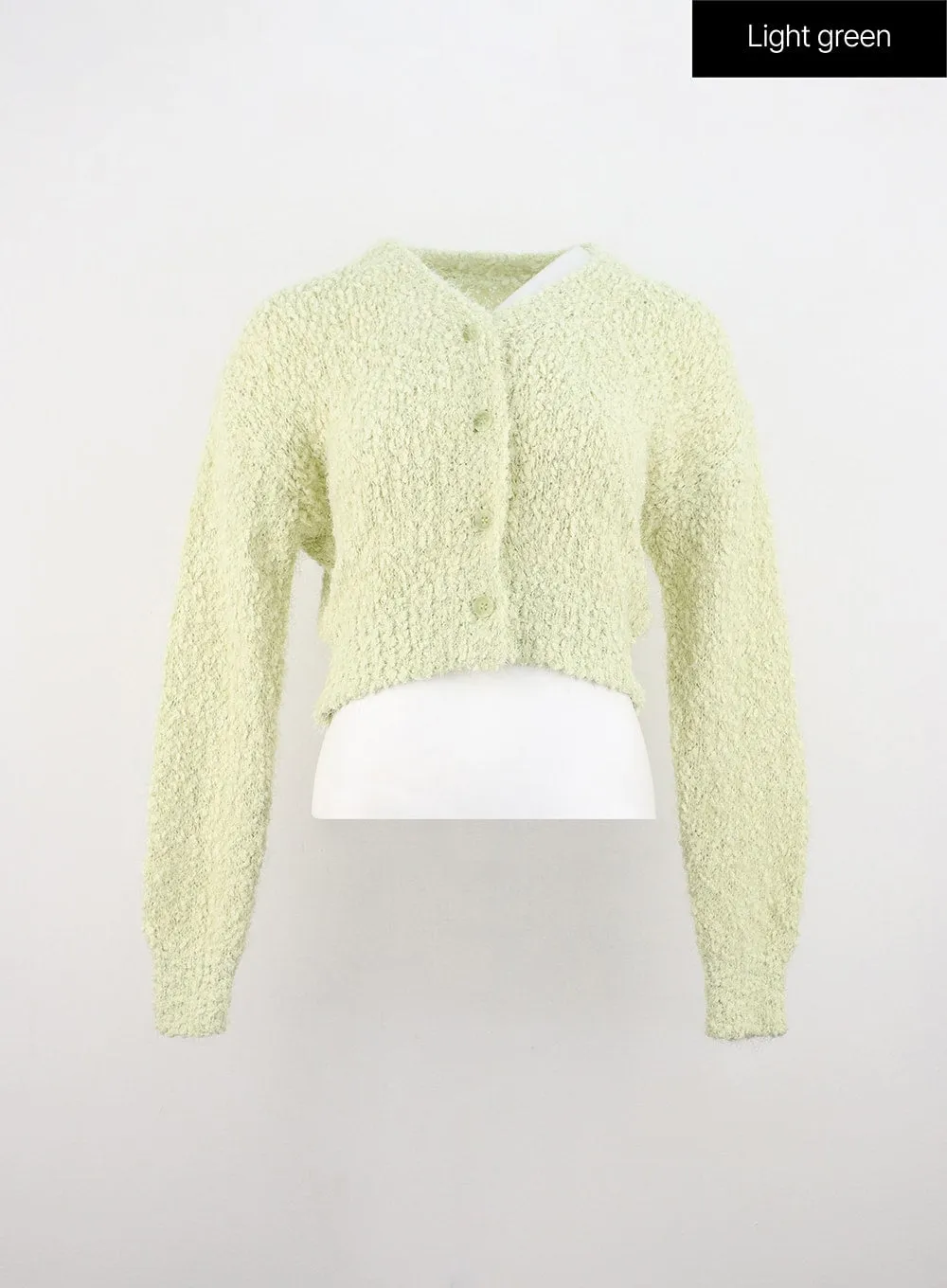 Cozy Boucl�� Cardigan OO316