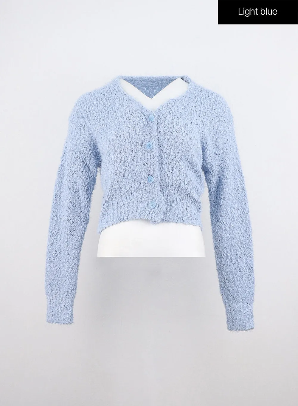 Cozy Boucl�� Cardigan OO316