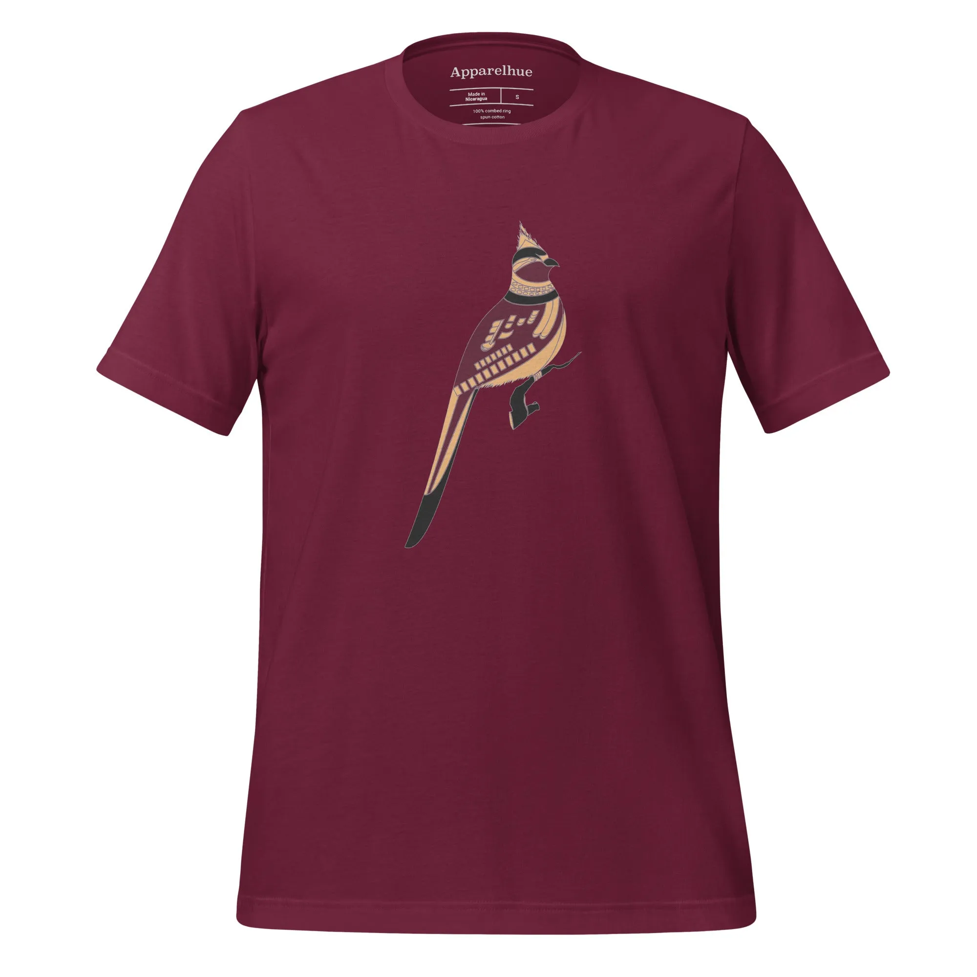 Elegant Bird T-Shirt for Nature Lovers, Stylish Bird Print T-Shirt for Casual Wear, Colorful Bird T-Shirt: Perfect  Unisex T-shirt,