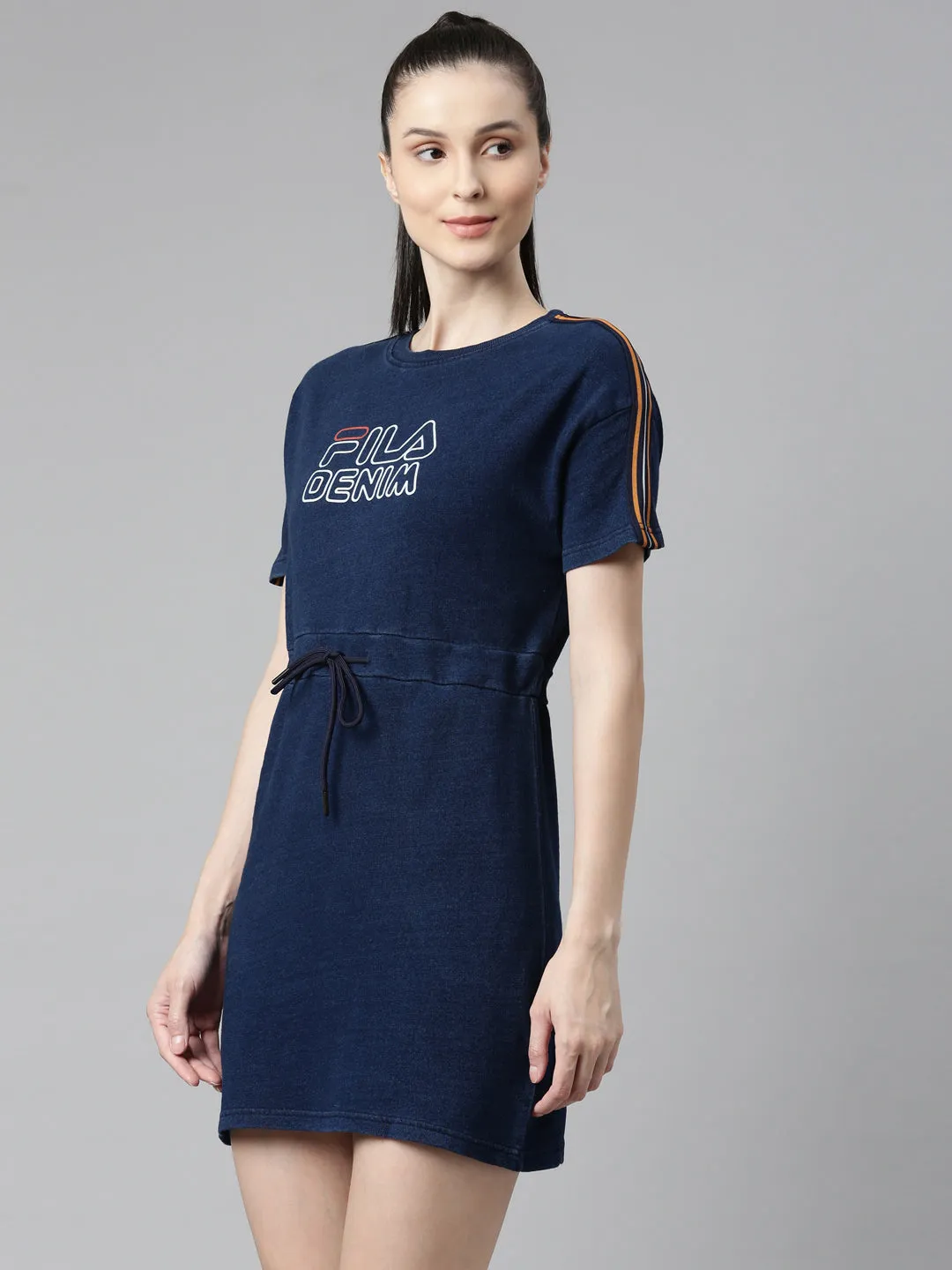 Fila Peacoat Durinay Women's Short Sleeve Top Dress
