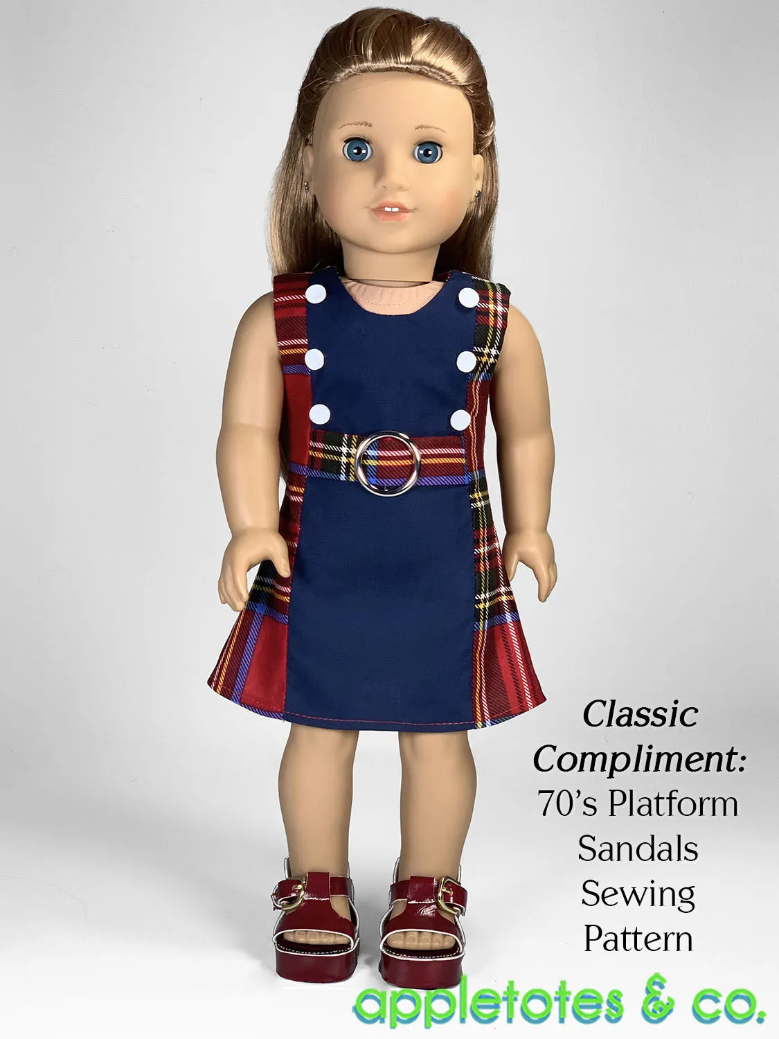 Finley Dress 18 Inch Doll Sewing Pattern