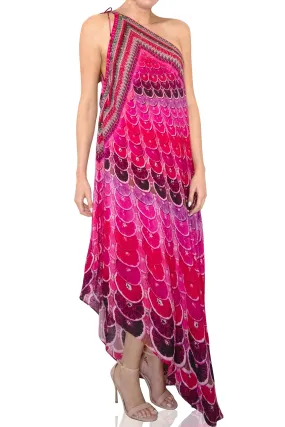 Fuchsia Western dress