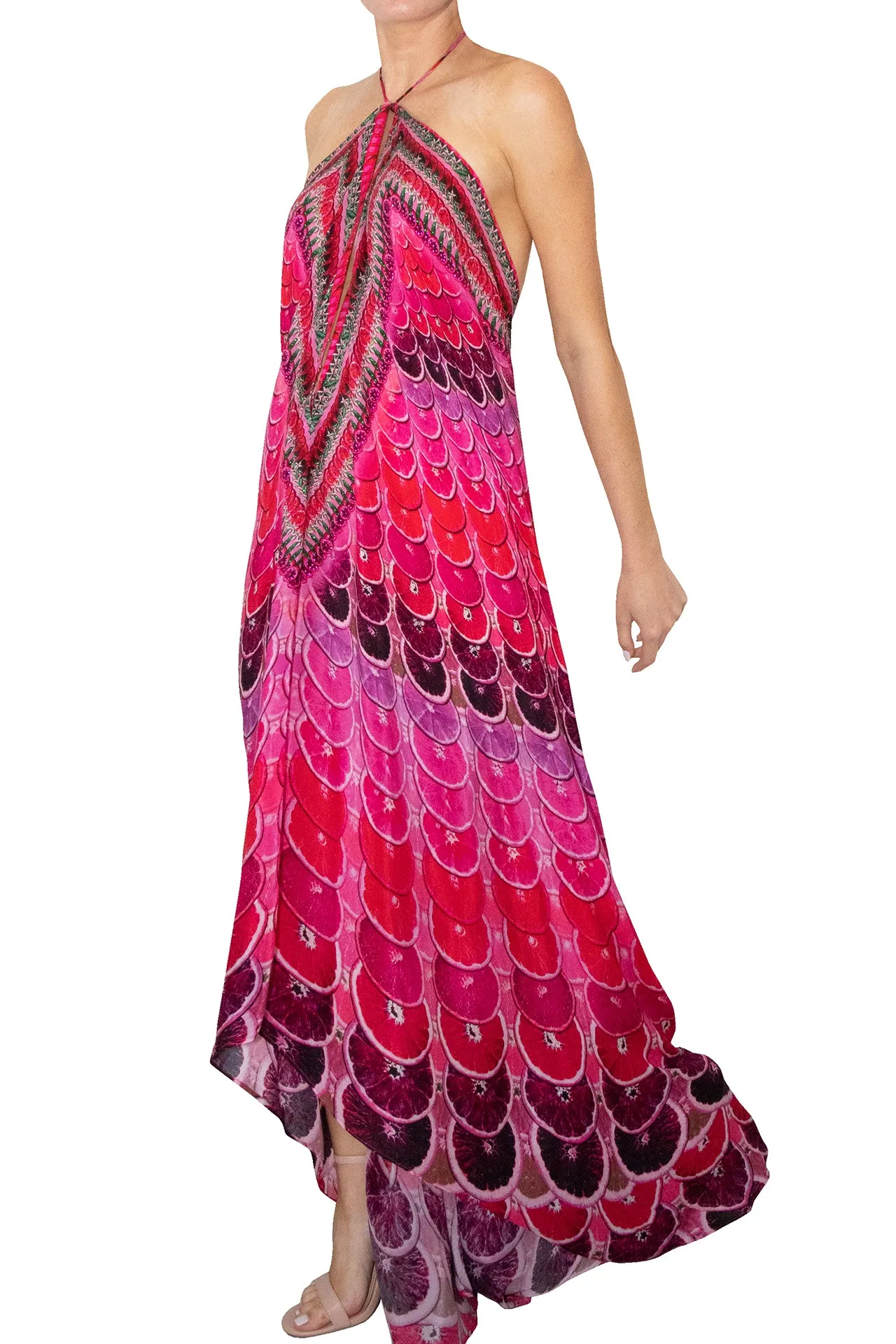 Fuchsia Western dress