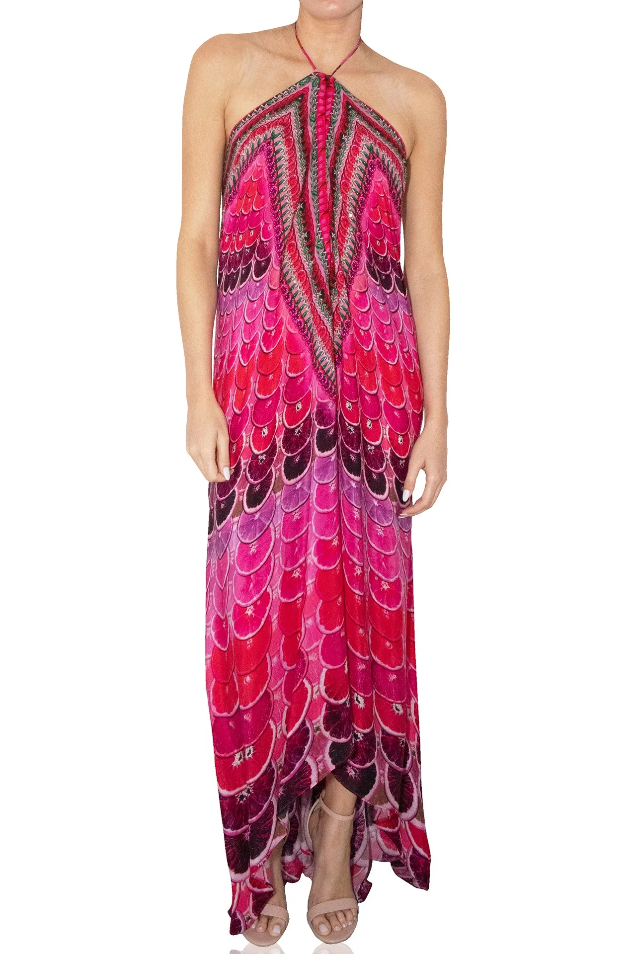Fuchsia Western dress