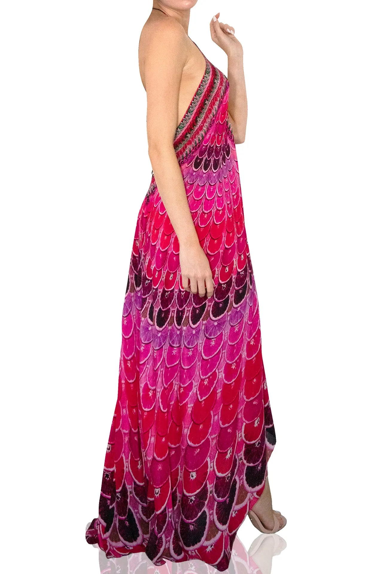 Fuchsia Western dress