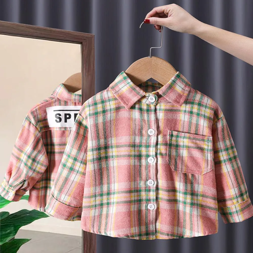 Girls Jacket Spring Autumn Western Style Denim Jacket Wholesale Girls Clothes