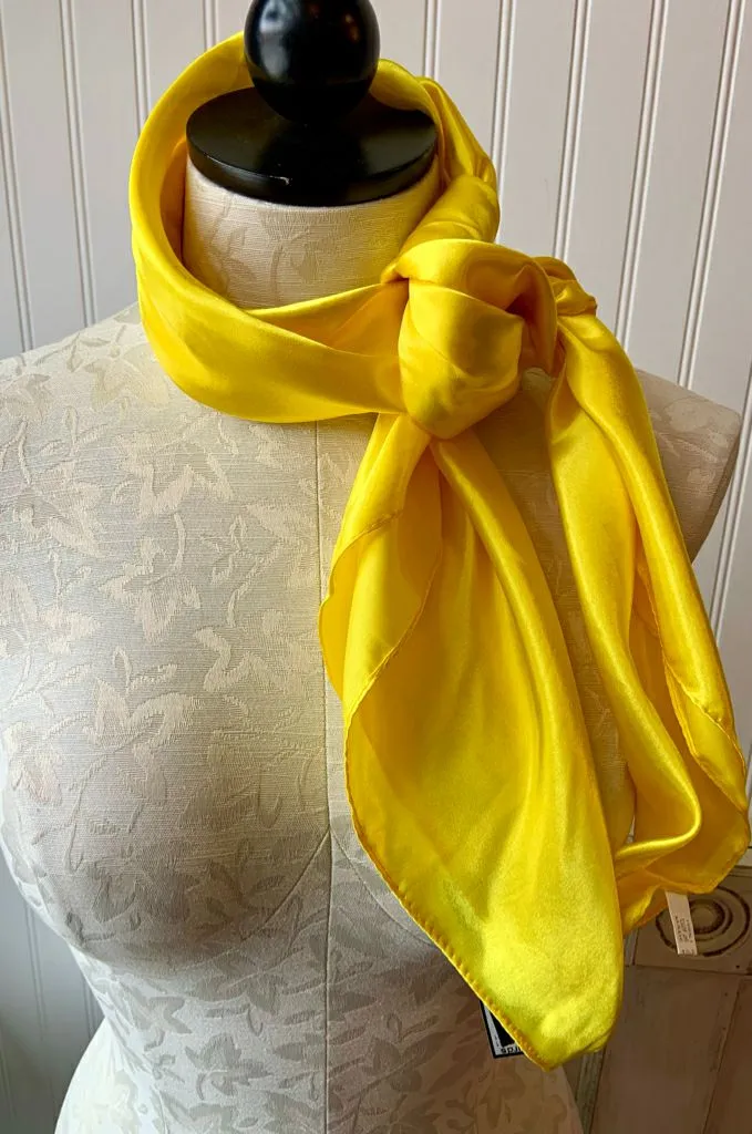 Gold Wild Rag Dress Scarf