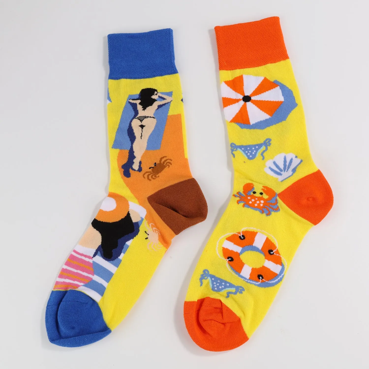 Happy Beach Socks