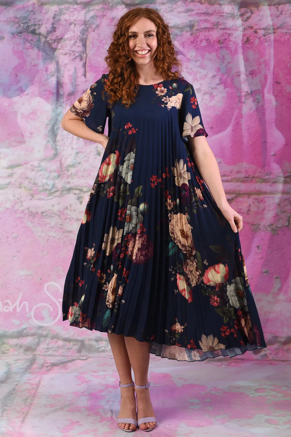 Harlem Dress - Carnival Rose
