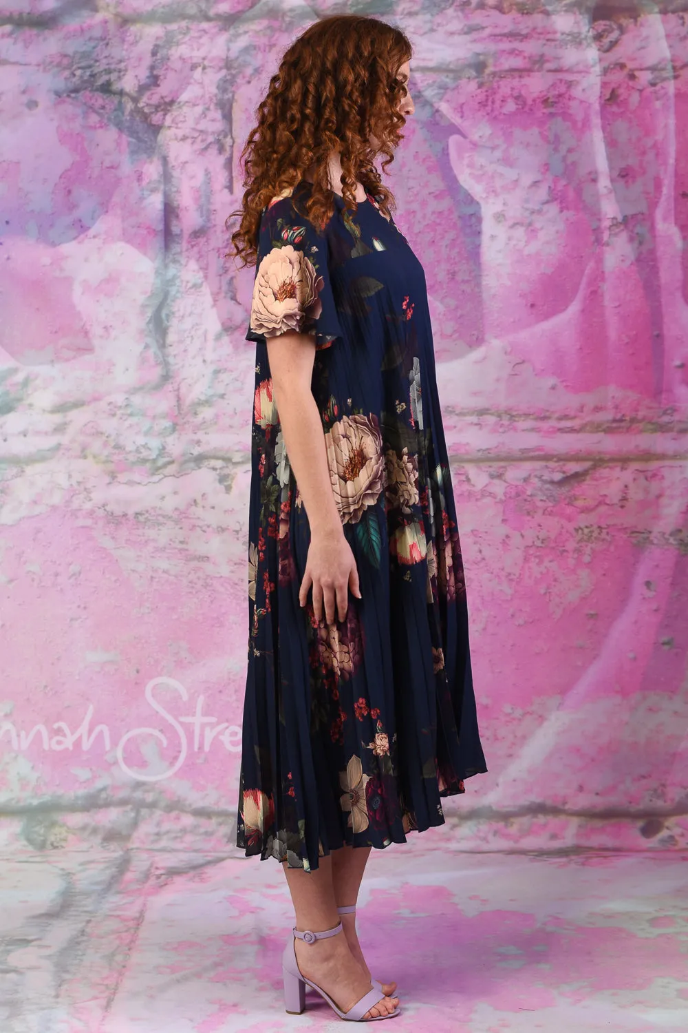 Harlem Dress - Carnival Rose