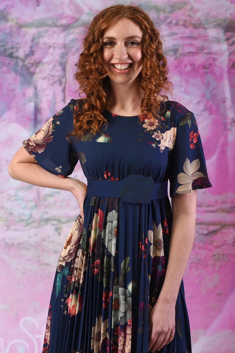 Harlem Dress - Carnival Rose