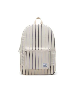 Herschel Daypack - Pinstripe Natural / Peacoat