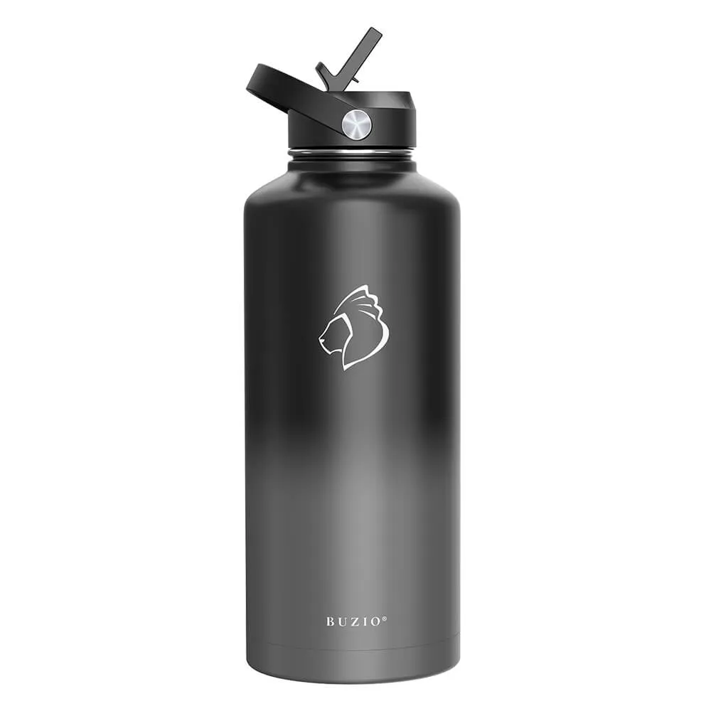 Insulated Water Bottle with Straw Lid | Shadow | 87oz