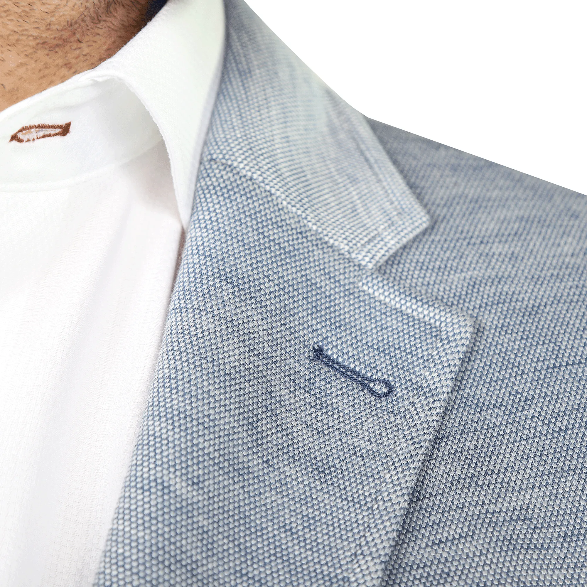 Jackson Light Blue Knit Blazer