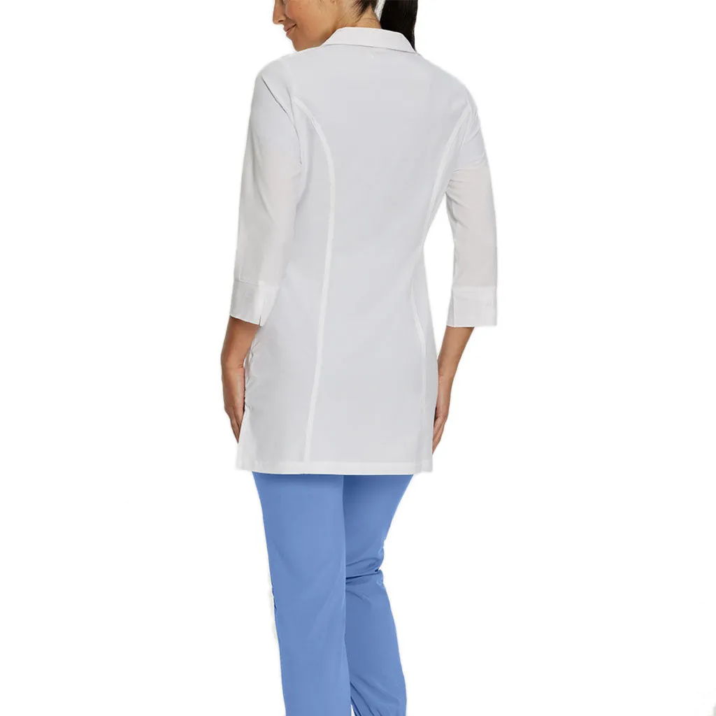 Ladies' FIT Front Zipper Labcoat