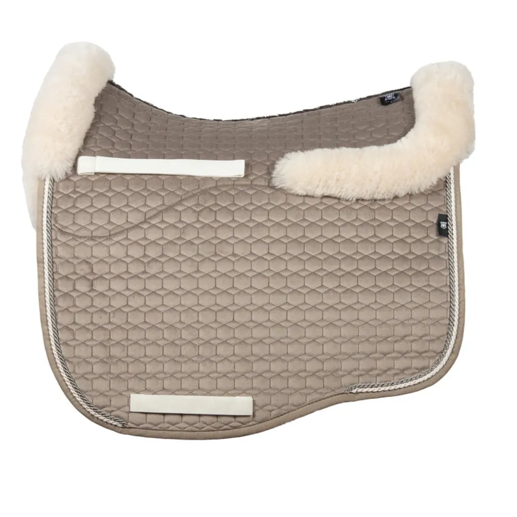 Mattes Limited Edition Dressage Saddle Pad Eurofit Velvet with Fleece Lining