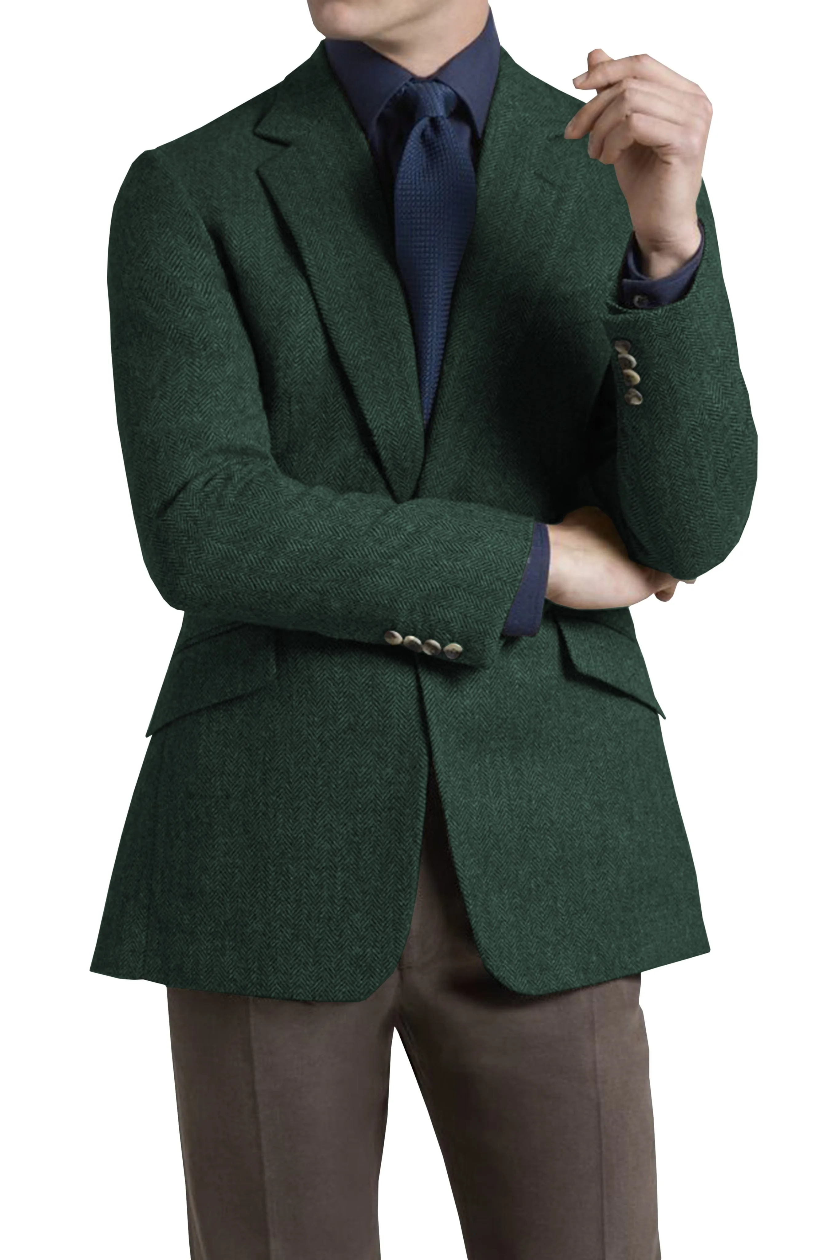 Men's Notch Lapel Business Casual Blazer