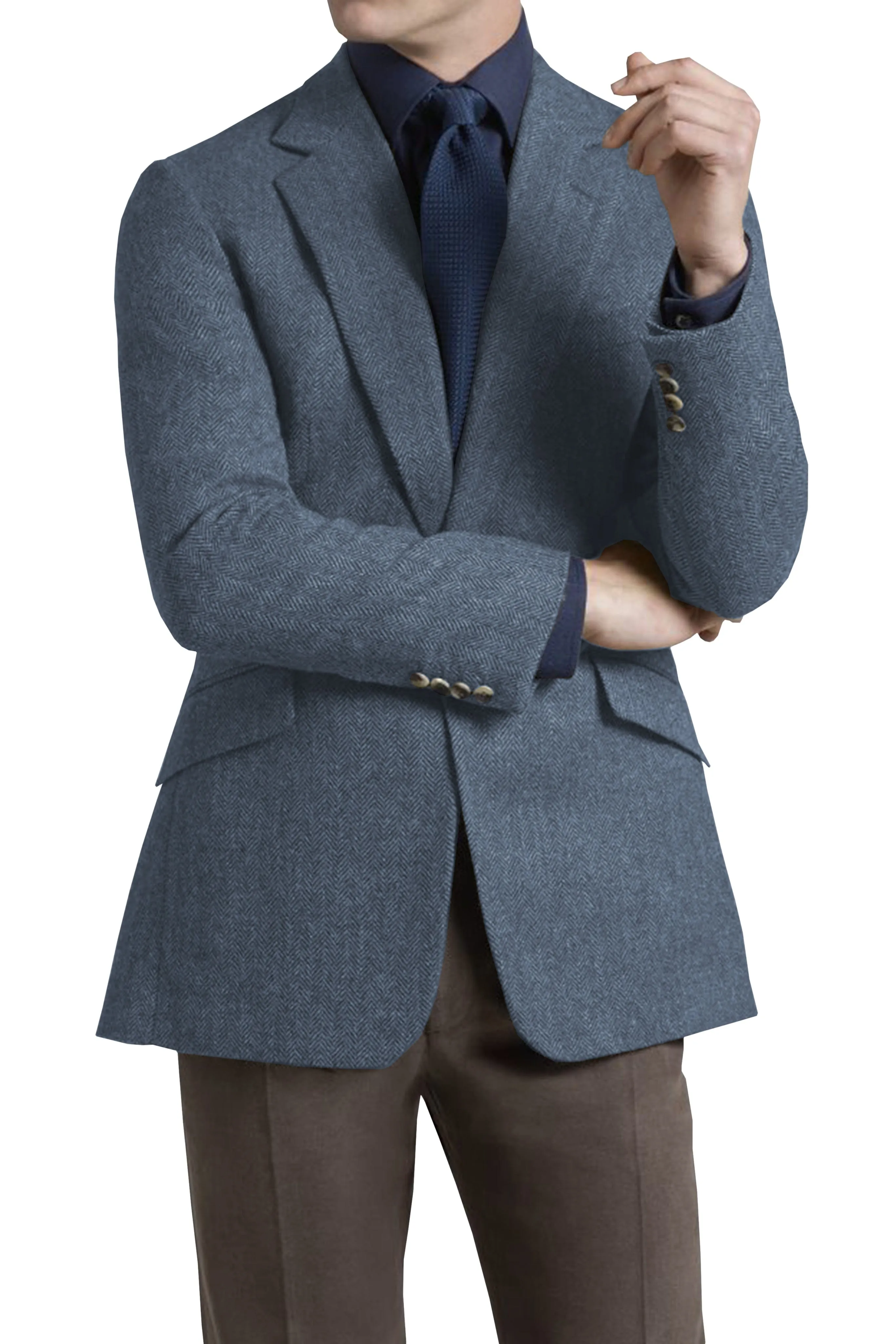 Men's Notch Lapel Business Casual Blazer
