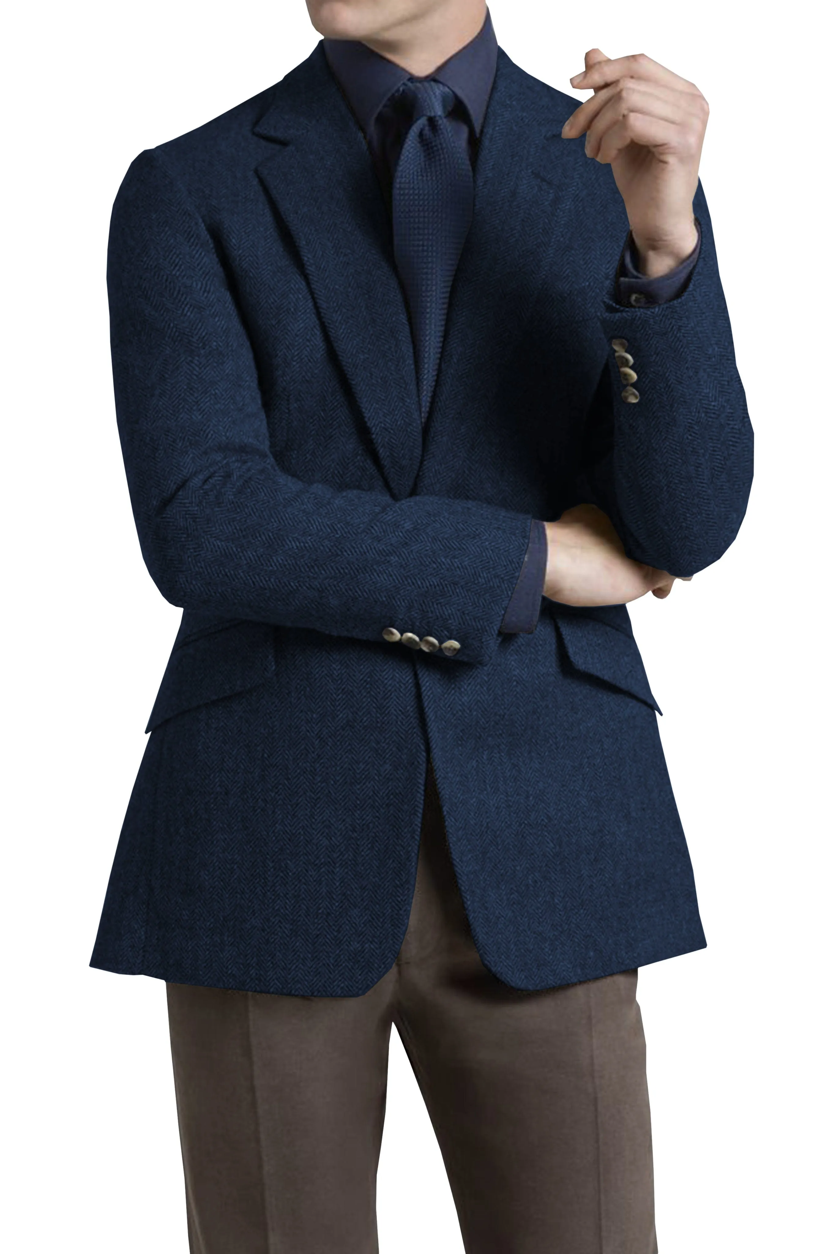 Men's Notch Lapel Business Casual Blazer