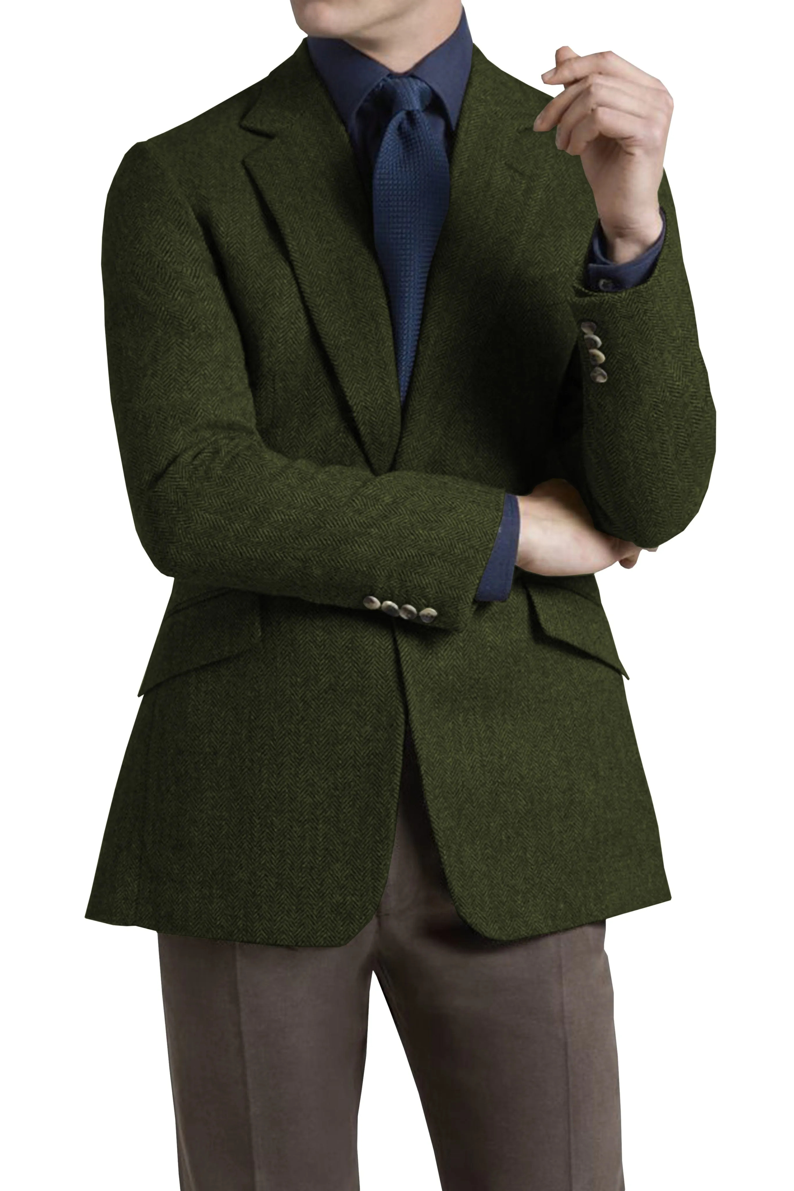 Men's Notch Lapel Business Casual Blazer