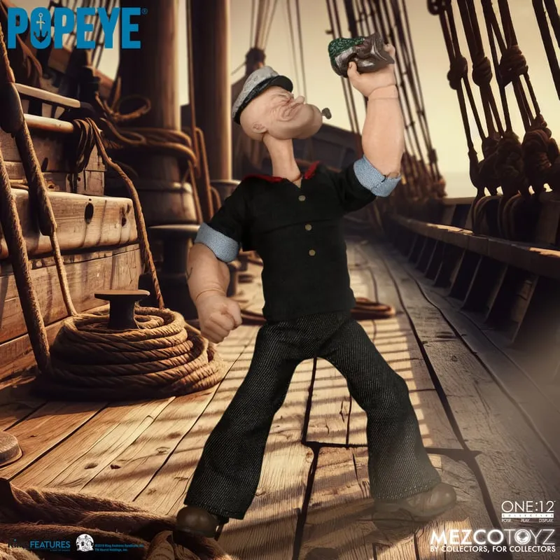 Mezco One 12 Popeye Action Figure