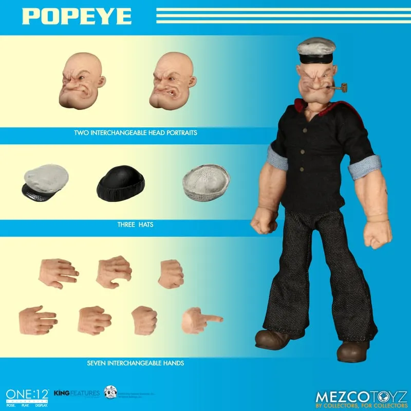 Mezco One 12 Popeye Action Figure