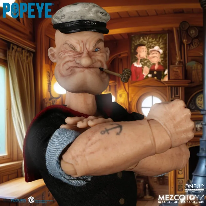 Mezco One 12 Popeye Action Figure