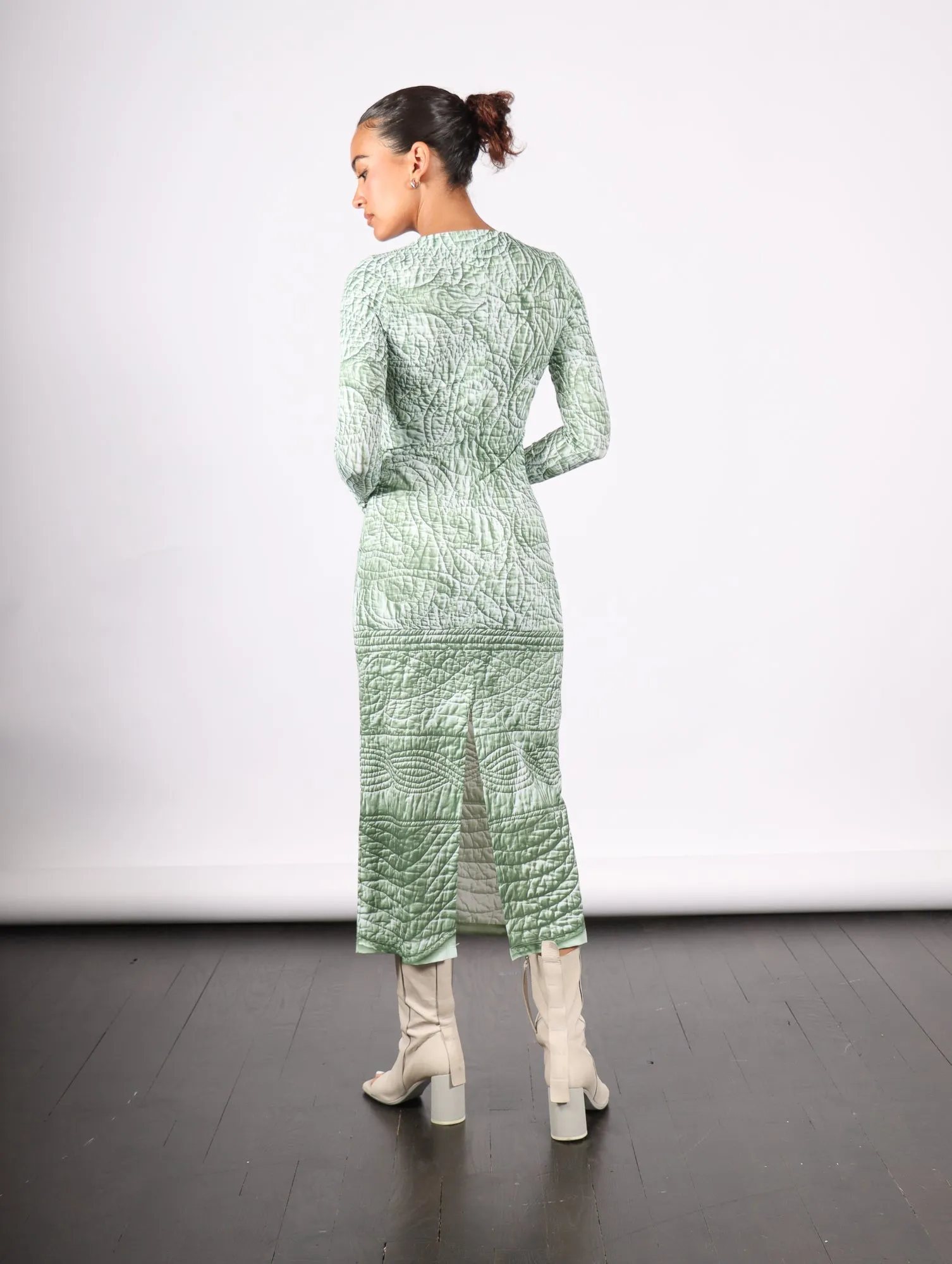Midi Dress in Iguana by MM6 Maison Margiela